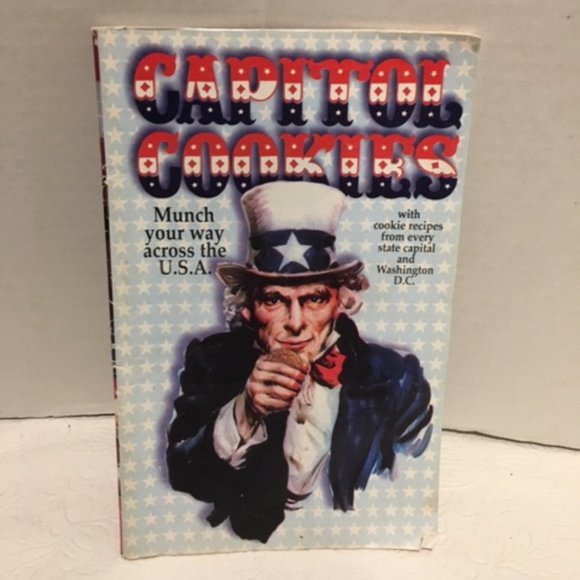 Capitol Cookies Recipes From Every State Capitol & DC Paperback CookBook Booklet - Picture 2 of 6